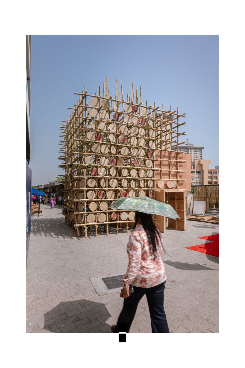 htlafrica's tweet image. HTL Africa wanted to highlight bamboo scaffolding’s quiet yet vital contribution to modern architecture, this project aims to inspire reflection on how traditional materials can inform contemporary practices, making a case for sustainability in architecture @ecobank Expo24