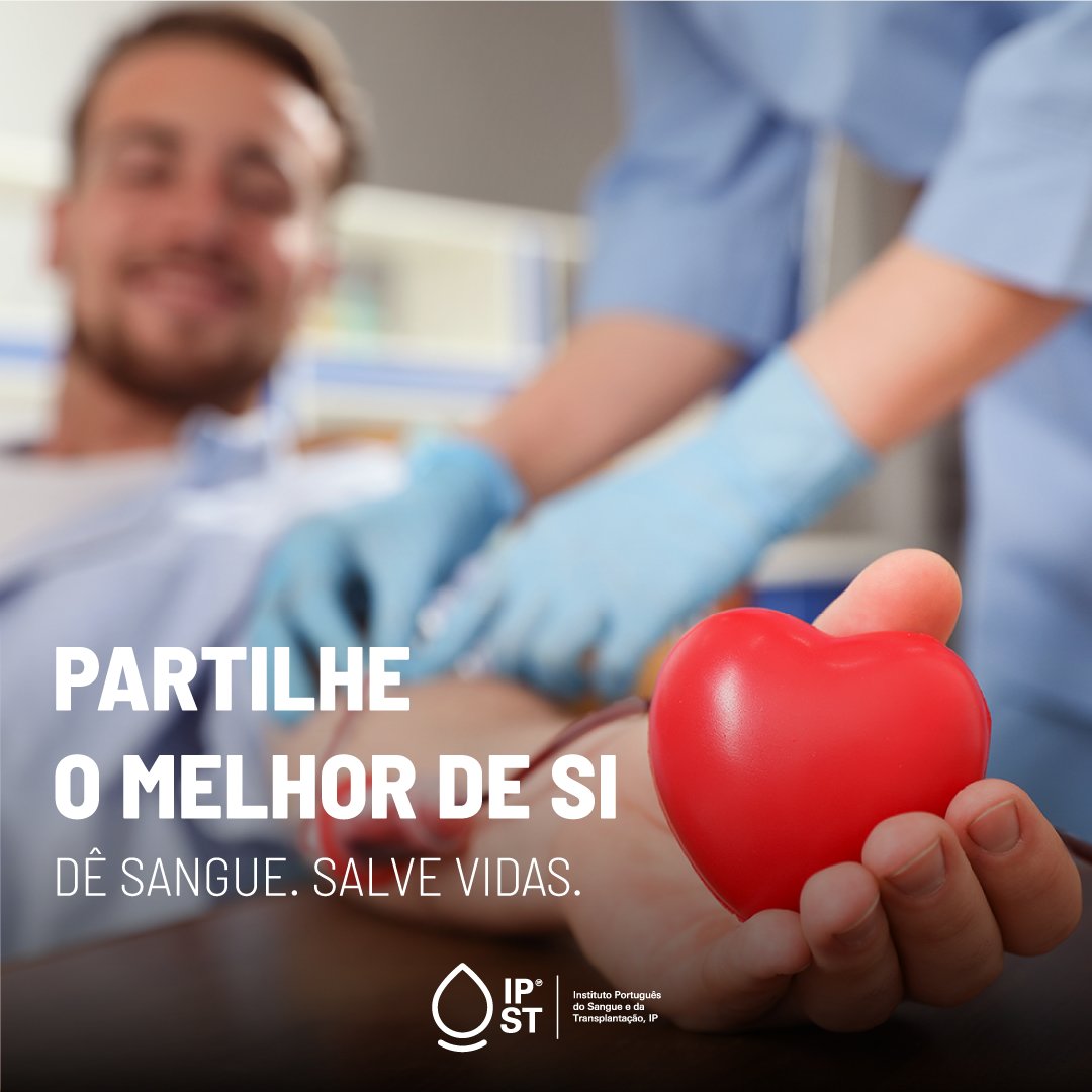 SNS_Portugal's tweet photo. Os hospitais portugueses necessitam de aproximadamente 1000 unidades de sangue por dia. Dê sangue: este gesto de amor ao próximo ajuda a salvar muitas vidas. 💉Saiba mais em https://t.co/OZPj3cM03N e onde dar sangue em https://t.co/Vcna2CT9kM. #Saúde #SNS #Dador #Sangue @IPSTIP https://t.co/qZt8Ambh8M
