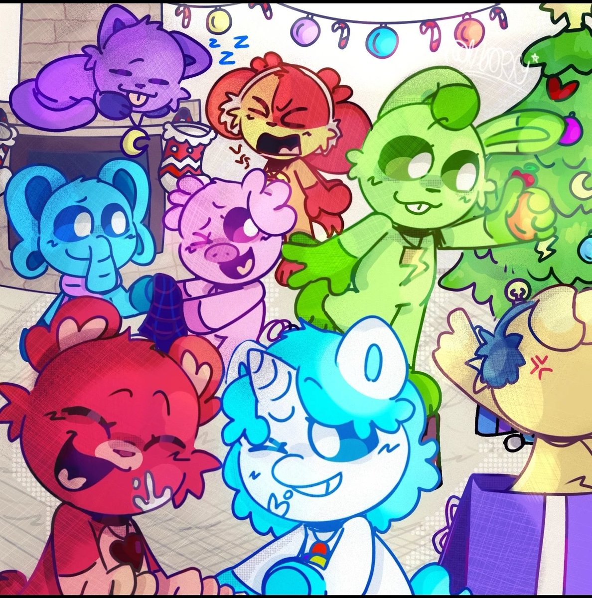 HAPPY CHRISTMAS! ❤ *i- uh-*#poppyplaytime #SmilingCritters