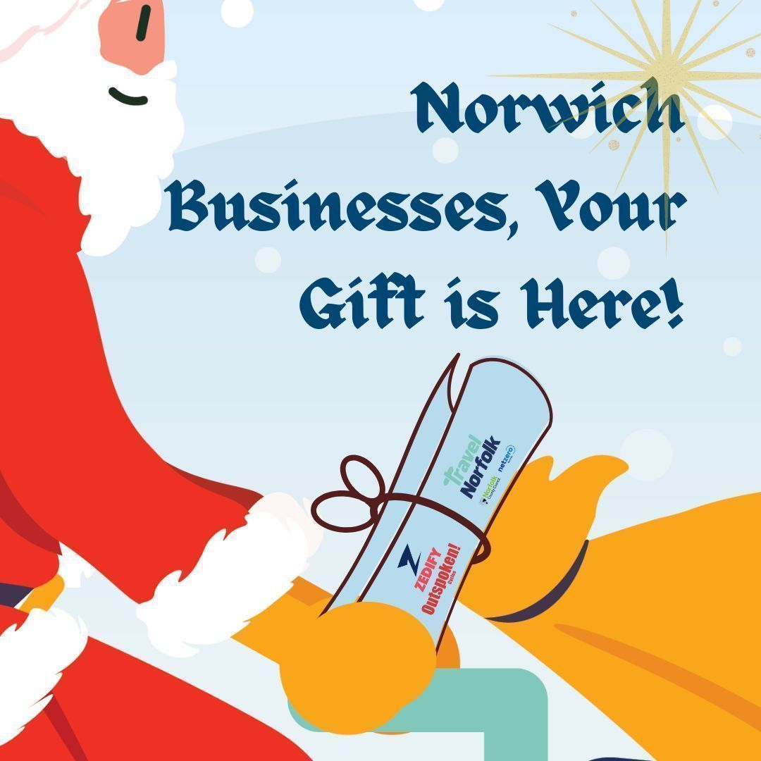 🎅 #Norwich, get ready for a festive sight!
Fri 13 Dec: Santa’s swapping his sleigh for a cargo bike to see how it compares and to boost his fitness, 🙏 <a href="/NorfolkCC/">Norfolk County Council</a>! 🎄
AND local businesses can win £250 in gift vouchers by trying one too! (T&amp;Cs apply) 🎁
👉buff.ly/4f2TZwb