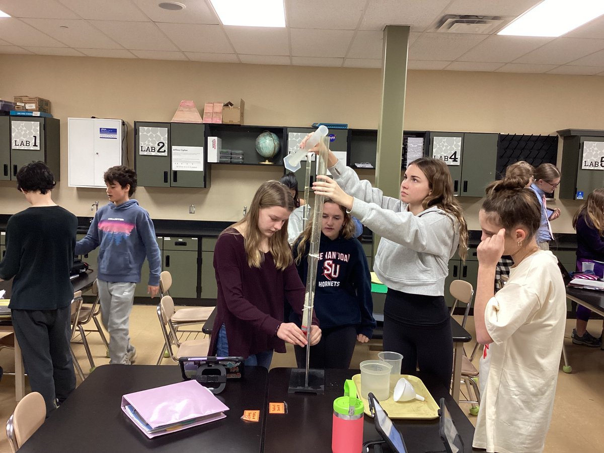 Sediments &amp; Solutions! 🏗️💧 From testing infiltration rates to analyzing permeability, Earth Science students tackled challenges related to water and sediment. Who knew sand, gravel, and science could help us understand our environment better? 🌊  #WaterMatters <a href="/hempfield/">Hempfield SD</a>