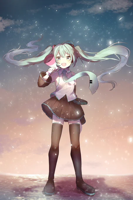 歌声が届きますように #初音ミク 