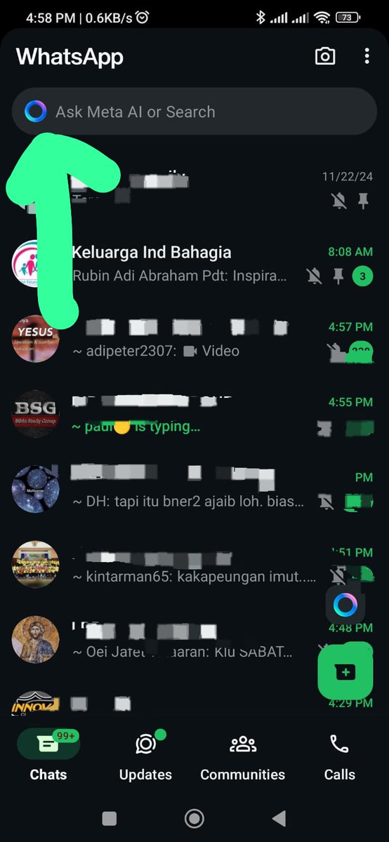 Hari ini kebagian update Meta AI di WhatsApp 
Browser akan semakin berkurang trafiknya kah?
Atau malah double trafik dari AI ke browser