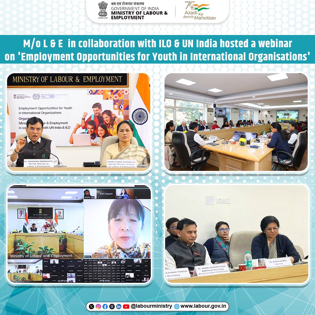 Ministry of Labour & Employment, GoI tweet media