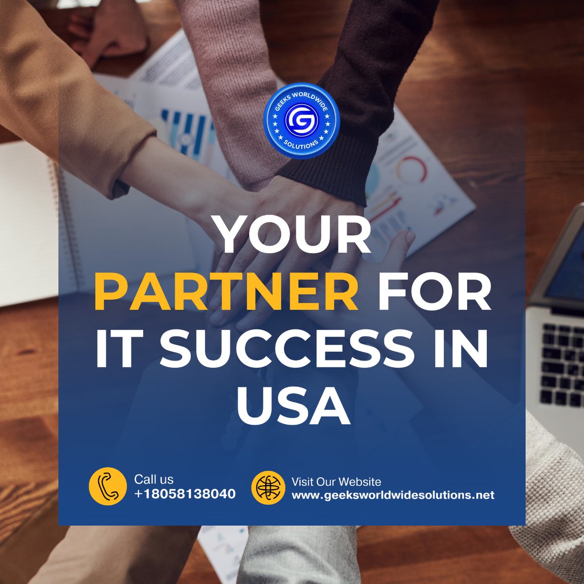 geeksolutioninc's tweet image. Your trusted partner for IT success in the USA!
Innovative IT solutions to fuel your growth and efficiency.
📞 +1 805-813-8040
#TechSolutions #ITSupportUSA #BusinessGrowth #DigitalTransformation #ITConsulting #TechExperts #SuccessMatters #Innovation #TechnologyPartner #ITService