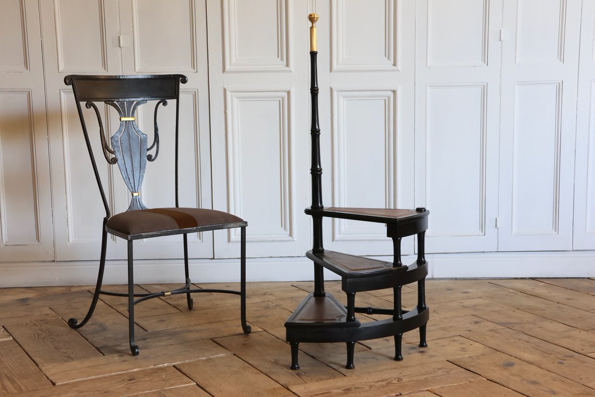 BrownriggUK's tweet image. Circa 1960s Spanish Ebonised Library Steps

tinyurl.com/3frhn4ps

#librarysteps #antiquelibrarysteps #antique #furniture