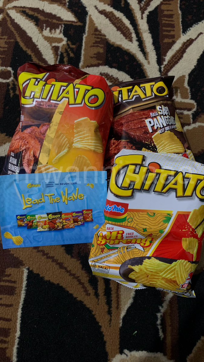 mwannisaaa's tweet photo. Open Jastip Chitato X SEVENTEEN 

💰36k
- 3 chitato (mix) + photo strip
- Fee 5k
- Co🍊 5k (packing) + adm🍊

Order by dm💌

wtb wts jastip chitato indomilk svt https://t.co/2pddPjeUlH