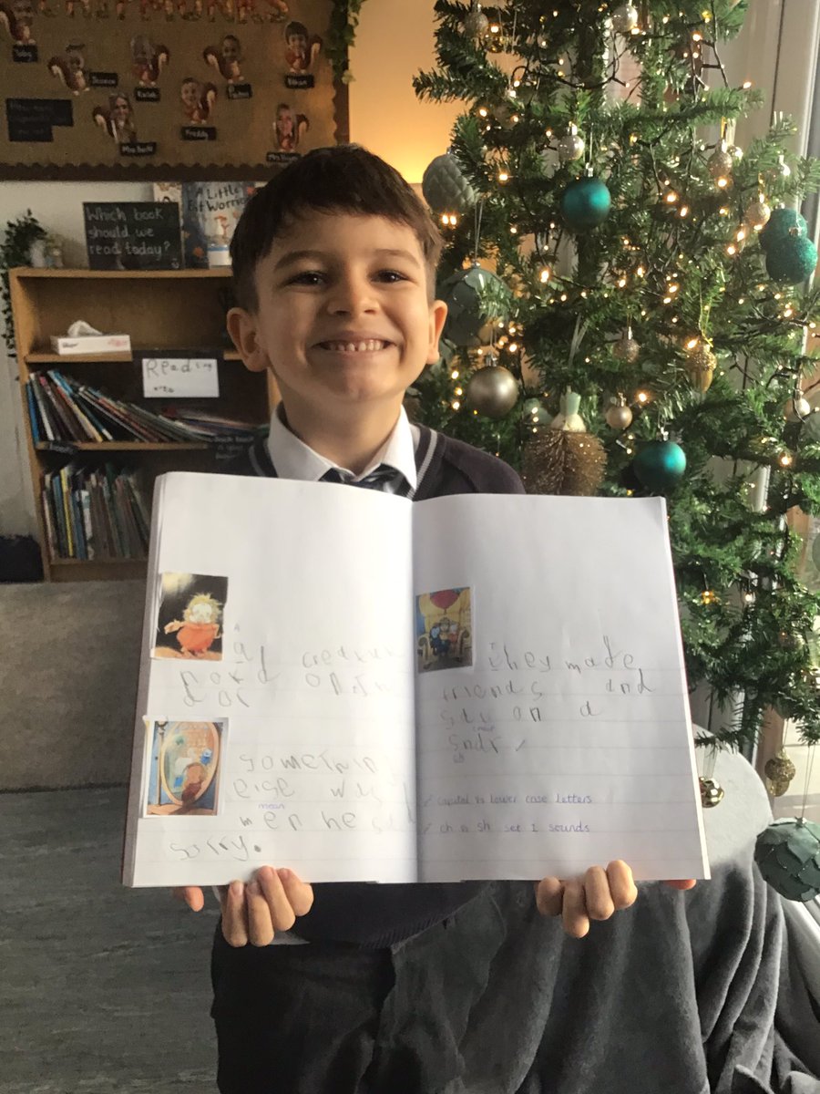 Very proud of our writing work this week. Ask us to retell the story of Something Else 📖 ✍️