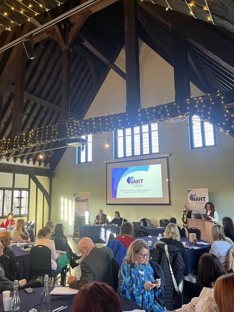 We’re staring our second Joint North East and Yorkshire conference at the historic Hospitium in York kicking off with our Queens of the North Debra Walker and Vic Logan <a href="/NAHTnews/">NAHT</a>