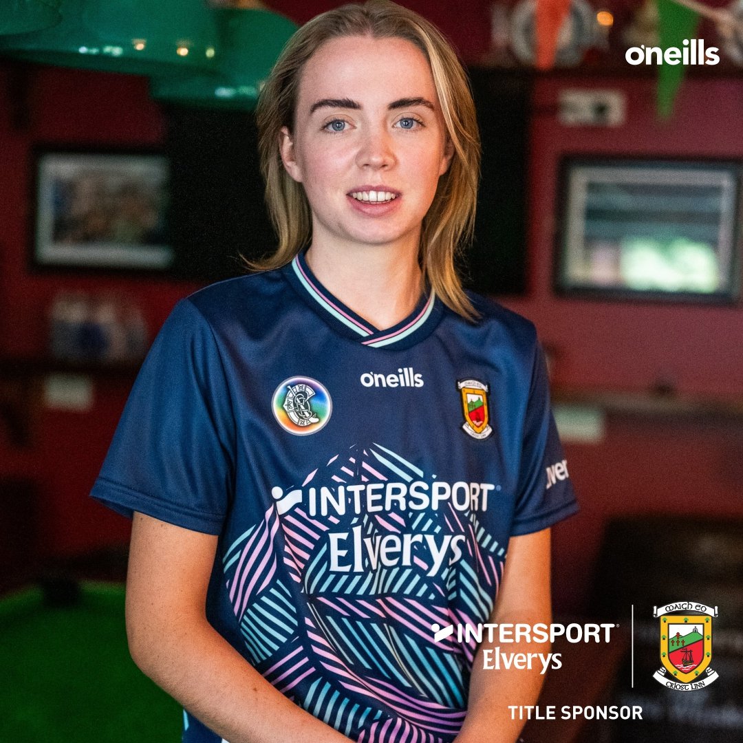 A jersey with a story. As proud retail partners, Intersport Elverys is thrilled to unveil the new Mayo GAA Alternative Jersey—a design inspired by the legendary climb of Croagh Patrick, the iconic Reek.🩷🩷  Available in store or online now at elverys.ie🎁