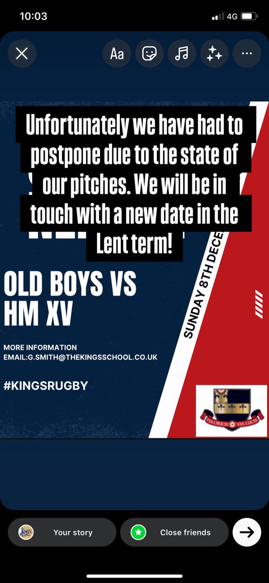 Sport | The King’s School (@ksgsport) on Twitter photo 