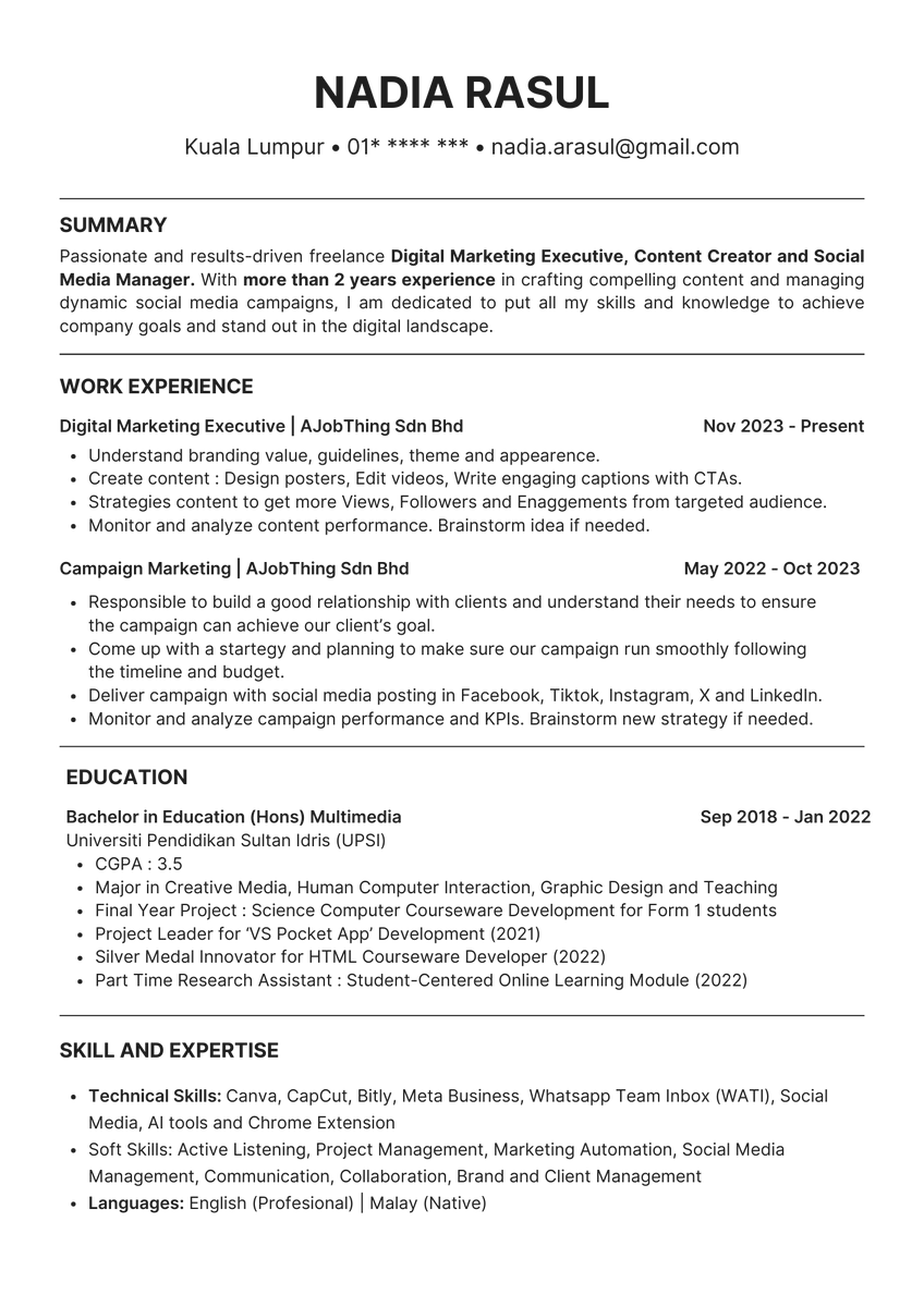 yournoonaa_'s tweet photo. My resume 2 years ago vs now 📌

Remember, there is no right or wrong resume. It's subjective. Just make sure your resume is ATS friendly! 😉 https://t.co/iHyn7tgTE5