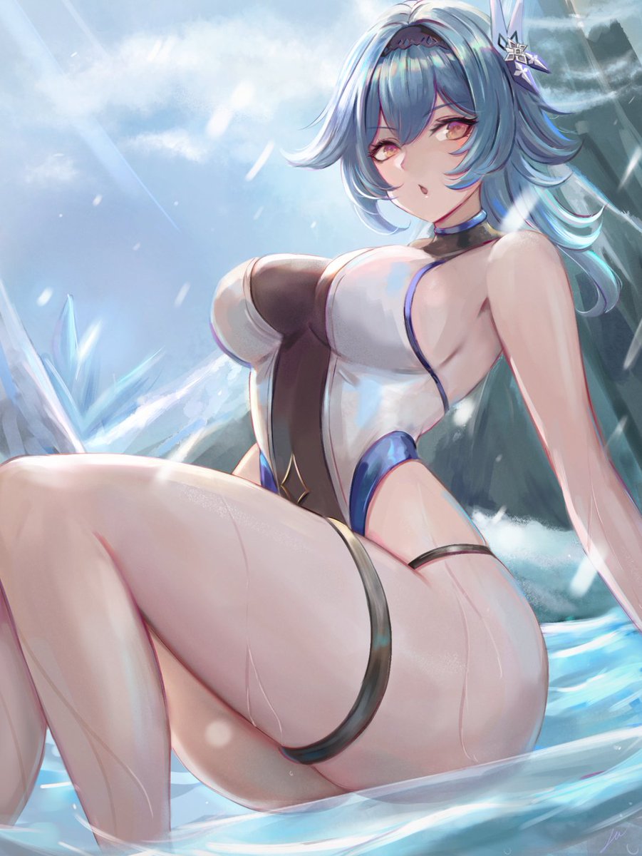 Eula from Genshin Impact.