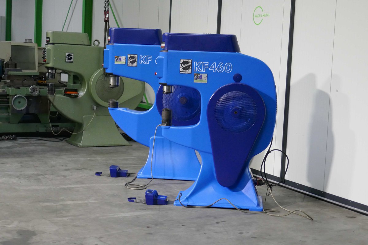 mach4metal's tweet image. ECKOLD - KF 460
MACH-ID 8937Make: ECKOLD Type:KF 460 Year: 1986 
tooling:
FWR1307
FWA 1306
FWA 802T
FWA 1002T
LFA 120S
LFA155T
Number of strokes 300 / 600Min.
Maximum sheet thickness: 4.0mm
Horizontal troath 460mm
Vertical troath 475mm
Max. thickness Stainles 2.0mm
#eckold