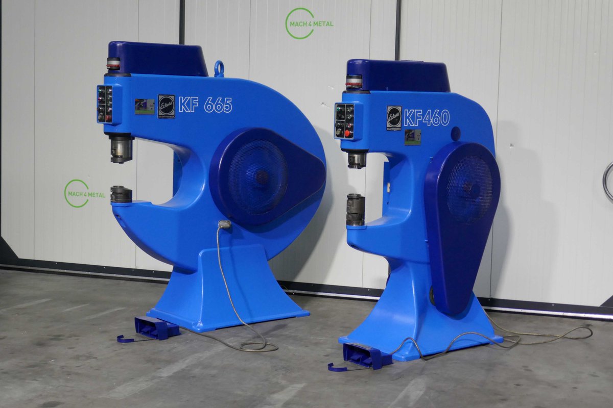 mach4metal's tweet image. ECKOLD - KF 460
MACH-ID 8937Make: ECKOLD Type:KF 460 Year: 1986 
tooling:
FWR1307
FWA 1306
FWA 802T
FWA 1002T
LFA 120S
LFA155T
Number of strokes 300 / 600Min.
Maximum sheet thickness: 4.0mm
Horizontal troath 460mm
Vertical troath 475mm
Max. thickness Stainles 2.0mm
#eckold