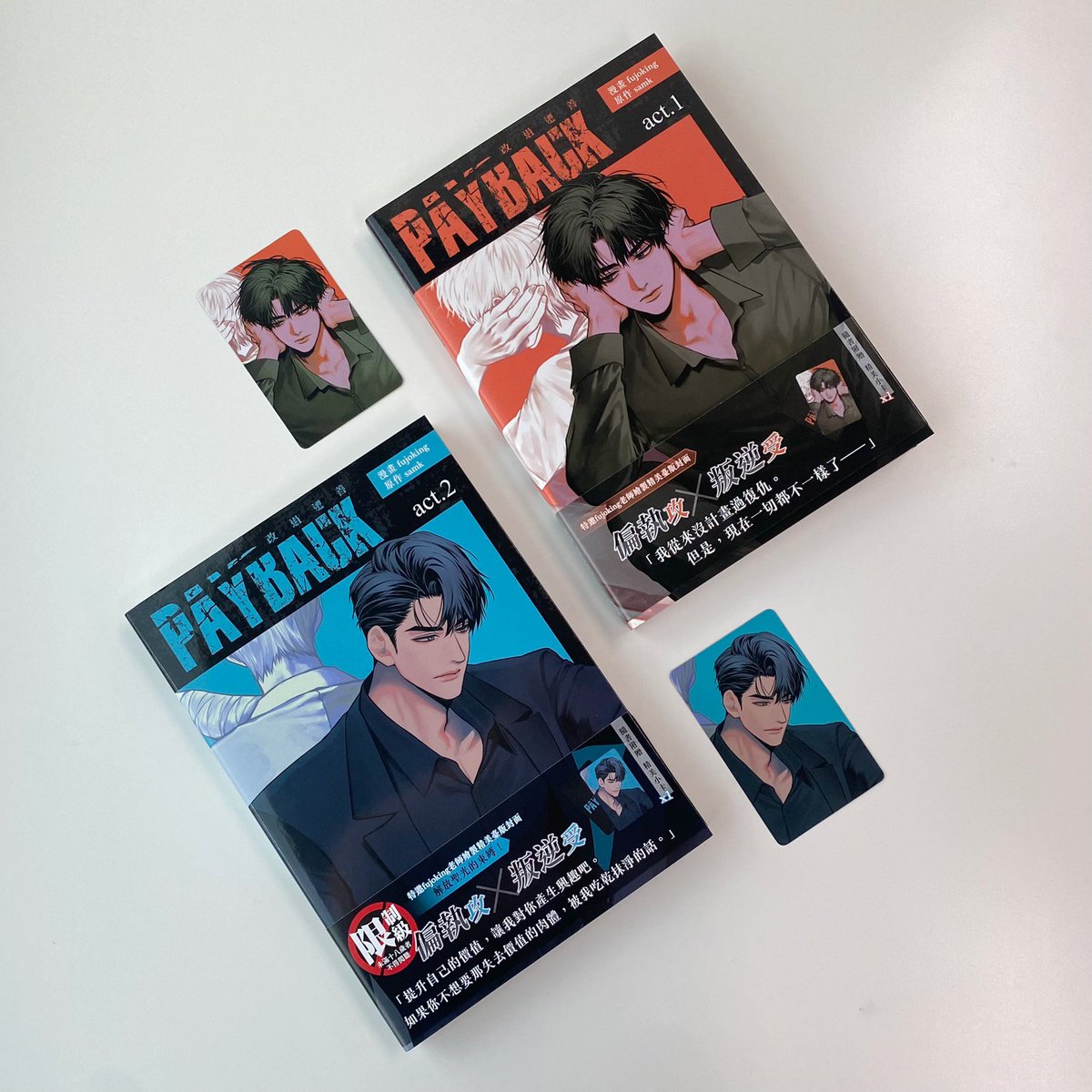 pinsin_books's tweet photo. 🐰：這世上…有所謂的天譴嗎？
🐺：那種東西並不存在 可是有因果報應…所以這世界才會這麼有趣啊🙂 https://t.co/FiAwZyzwUp