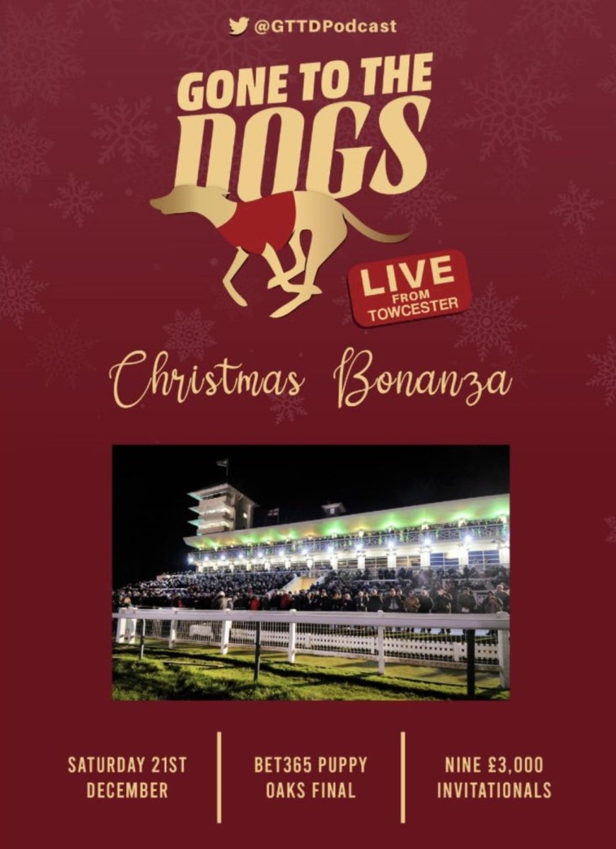 We're beavering away behind the scenes to bring you our next LIVE show from <a href="/TowcesterRaces/">Towcester Racecourse</a>. 

We've got a cracking card featuring 14 races, including the <a href="/bet365/">bet365</a> Puppy Oaks final 🤩

We can't wait to see you at the track, but if you can't make it, then tune in on YouTube via