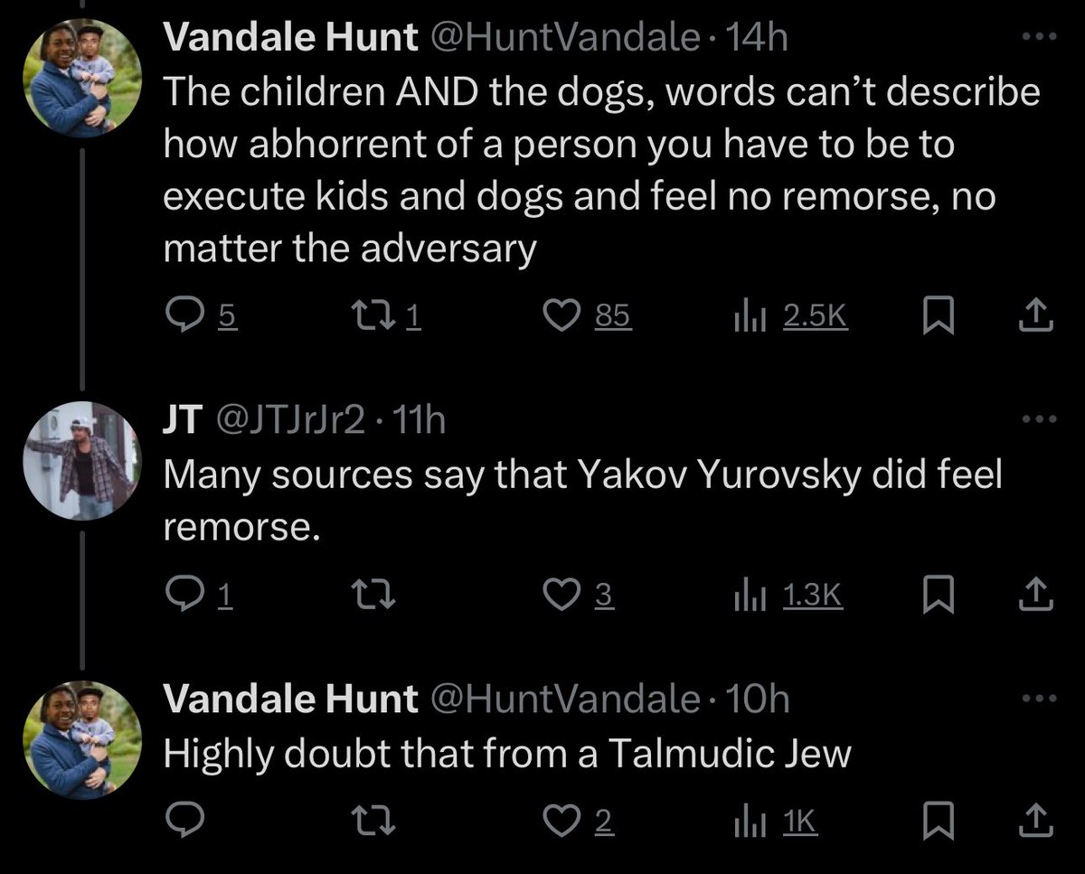RealThomasBell's tweet photo. @agraybee Amazing where the conversation goes https://t.co/SmOXtBpfVk
