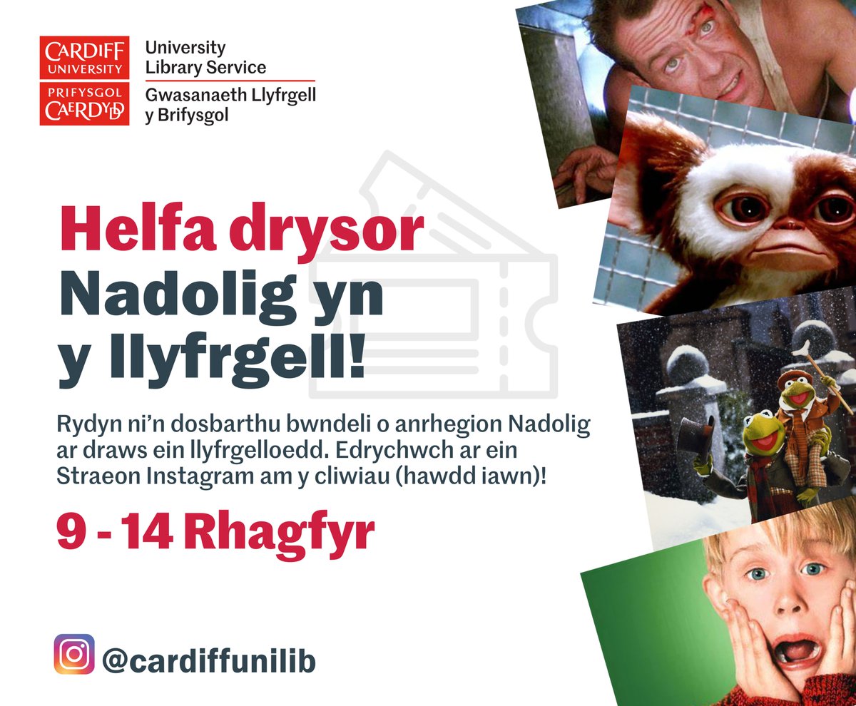 Cardiff University Libraries tweet media