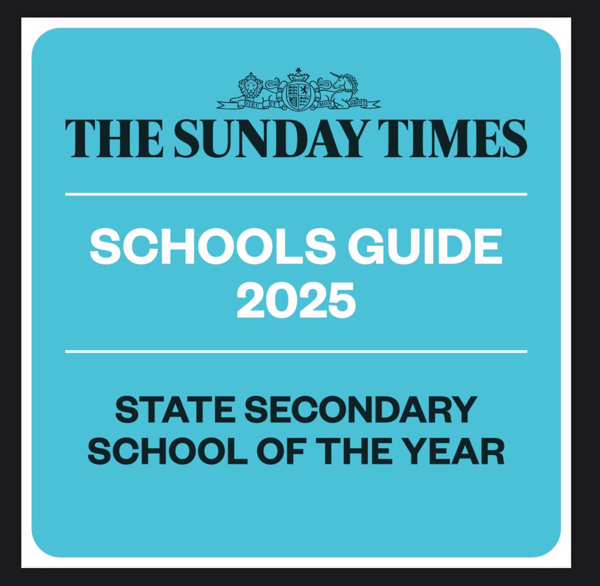 kechg's tweet photo. We’re delighted to announce that KEVI Camp Hill School for Girls has received @thetimes State Secondary School of the Year award 2025, along with the award for Academic Excellence in the West Midlands 2025. Huge congratulations to our entire school community! https://t.co/nZ1Ftc4KYE