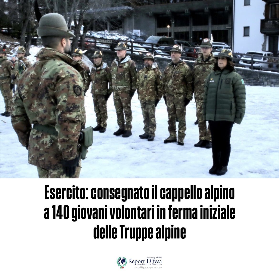 isabellarauti's tweet photo. ⭐️⛰️ Esercito: consegnato il cappello alpino a 140 giovani volontari in ferma iniziale delle Truppe alpine - @reportdifesa
⬇️
https://t.co/UXw5H0Q5Yd
#UnaForzaperilPaese #ForzeArmate #Esercitodegliitaliani #Alserviziodelpaese #Ana #alpini #truppealpine #smalp #formazione #valledaosta #addestramento
@GuidoCrosetto @MinisteroDifesa @SM_Difesa @Esercito @ItalianAirForce @ItalianNavy @_Carabinieri_ @ValledAosta @vdaufficiale