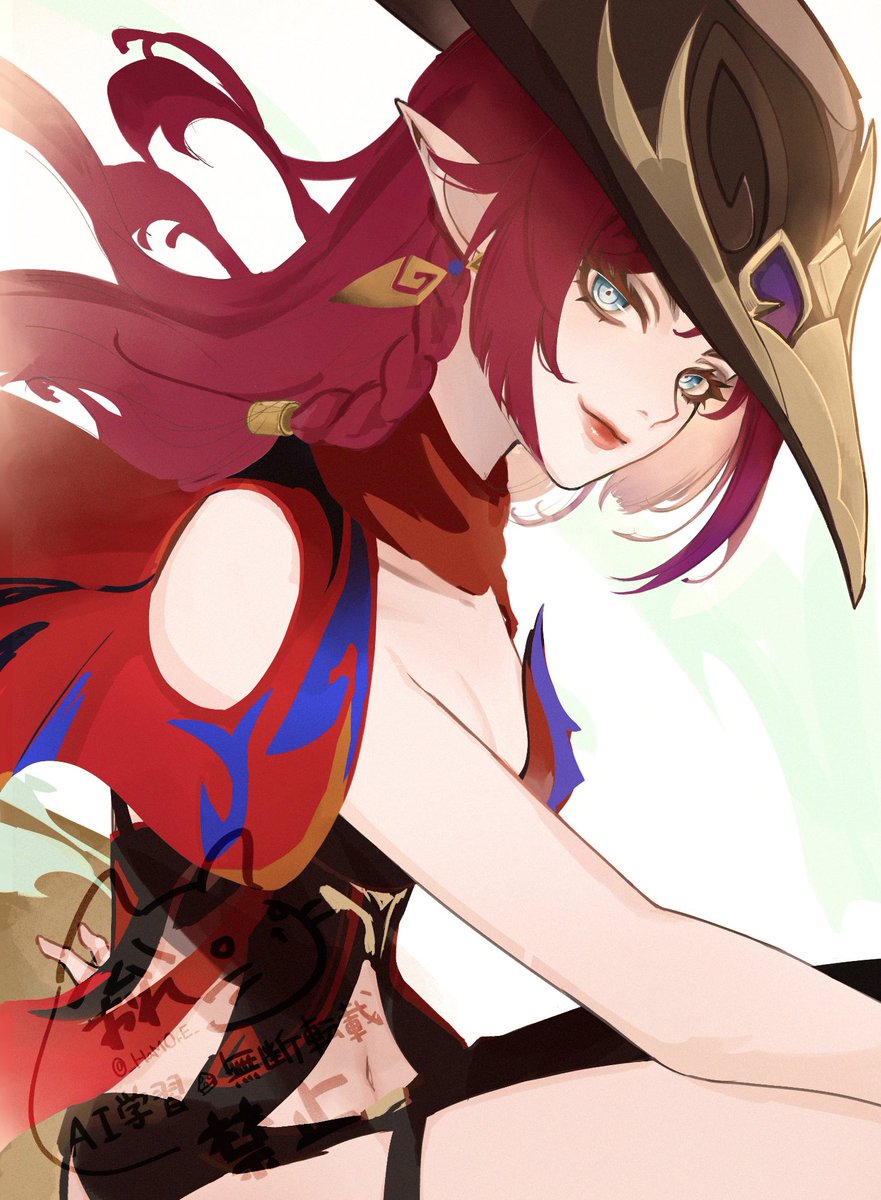 描ききれなかったけど顔がいいから見て〜😭🦩

#チャスカ #原神