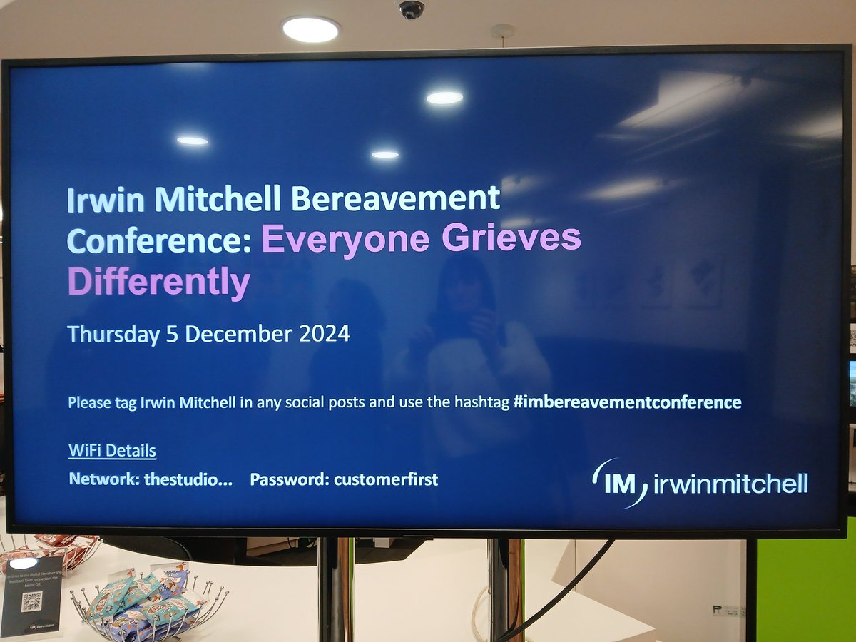 Samantha Dixon (@di24093dixon) on Twitter photo This Grief Awareness Week it was good to meet so many excellent charities working in the grief and bereavement space, most founded following personal experience of unmet need. Thanks to <a href="/irwinmitchell/">Irwin Mitchell</a> for their #imbereavementconference This Grief Awareness Week it was good to meet so many excellent charities working in the grief and bereavement space, most founded following personal experience of unmet need. Thanks to <a href="/irwinmitchell/">Irwin Mitchell</a> for their #imbereavementconference