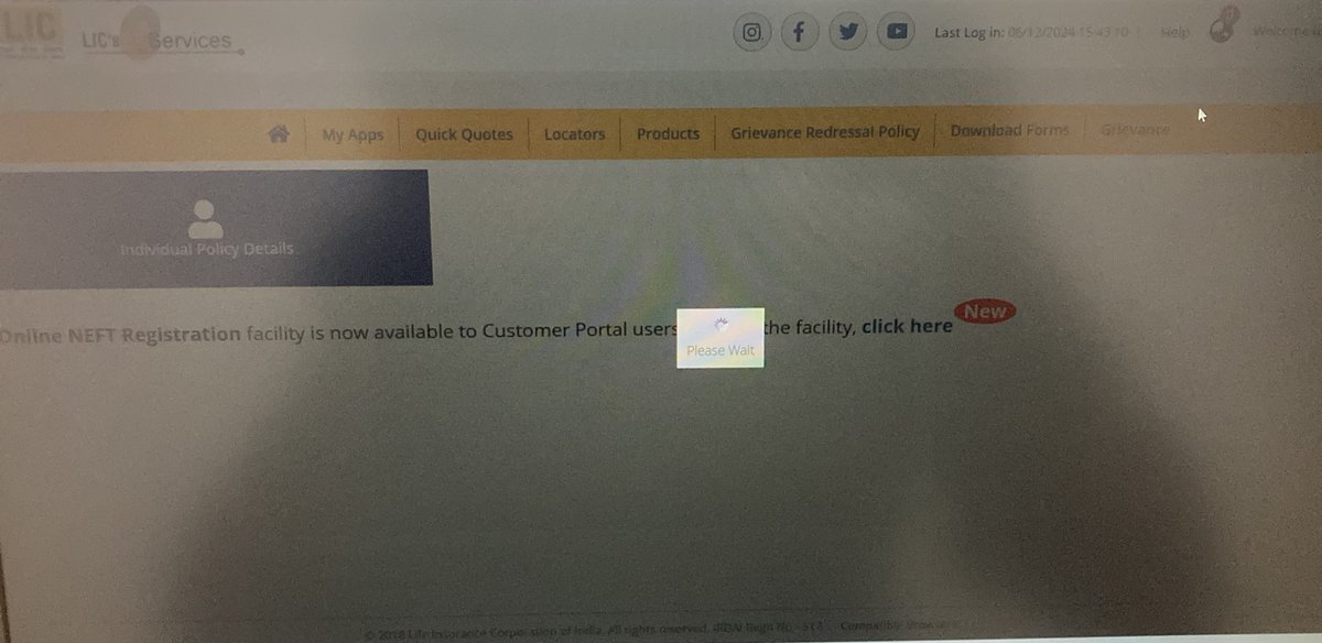 Loganathan_E1's tweet photo. @LICIndiaForever 
Website was too slow and unable to pay premium. 
We are not responsible for late payment. https://t.co/MMLCfXfYYm
