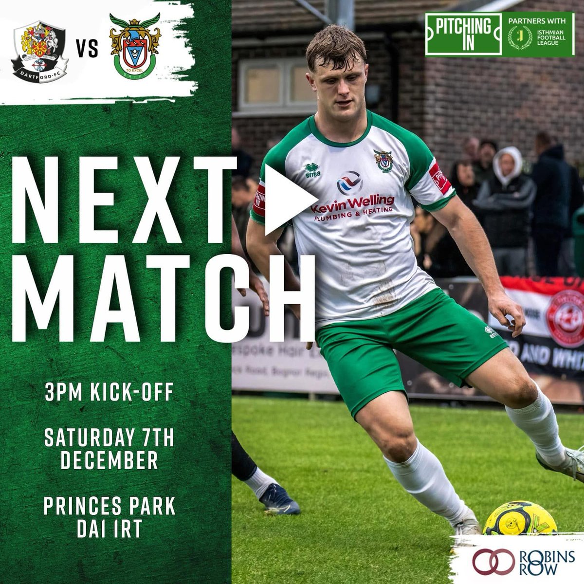 rocks1883's tweet photo. NEXT UP… 💚💚

We travel to @dartfordfc tomorrow for an @IsthmianLeague game — come on you Rocks! https://t.co/8mCPLW8tJr