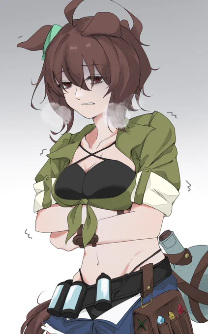寒いねぇ…#アグネスタキオン 