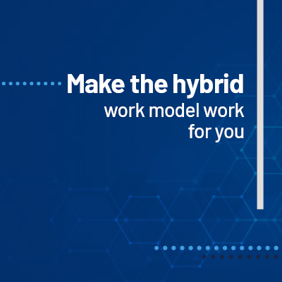 The hybrid work model does not have to be a cookie-cutter, one-size-fits-all solution. Our team helps you mold the hybrid model into a productivity tool for your business. Check out our most recent blog post.   oal.lu/ayaqM