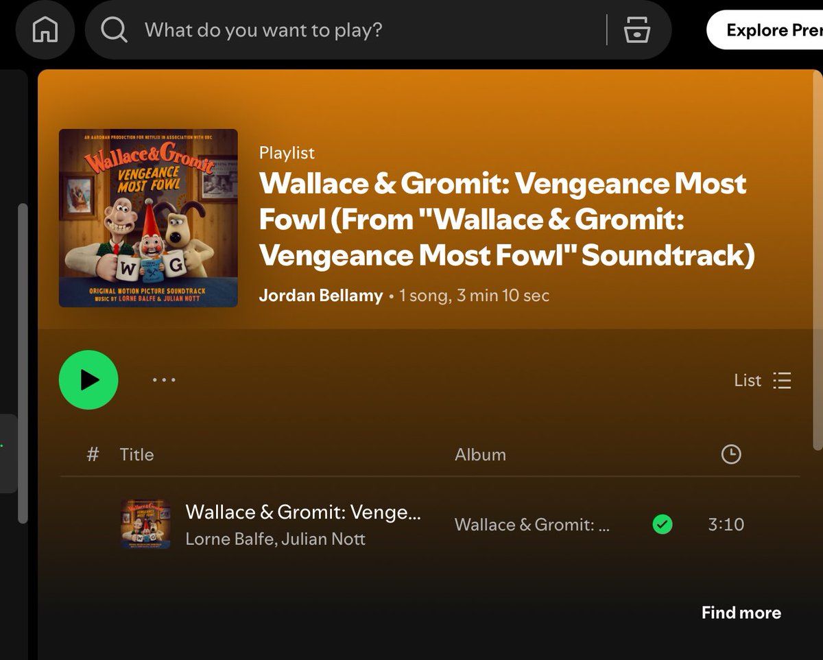 JordanBStudio's tweet image. how can one track, make you teary eyed… 🙂 @aardman @ernyberny #WallaceAndGromit #VengeanceMostFowl