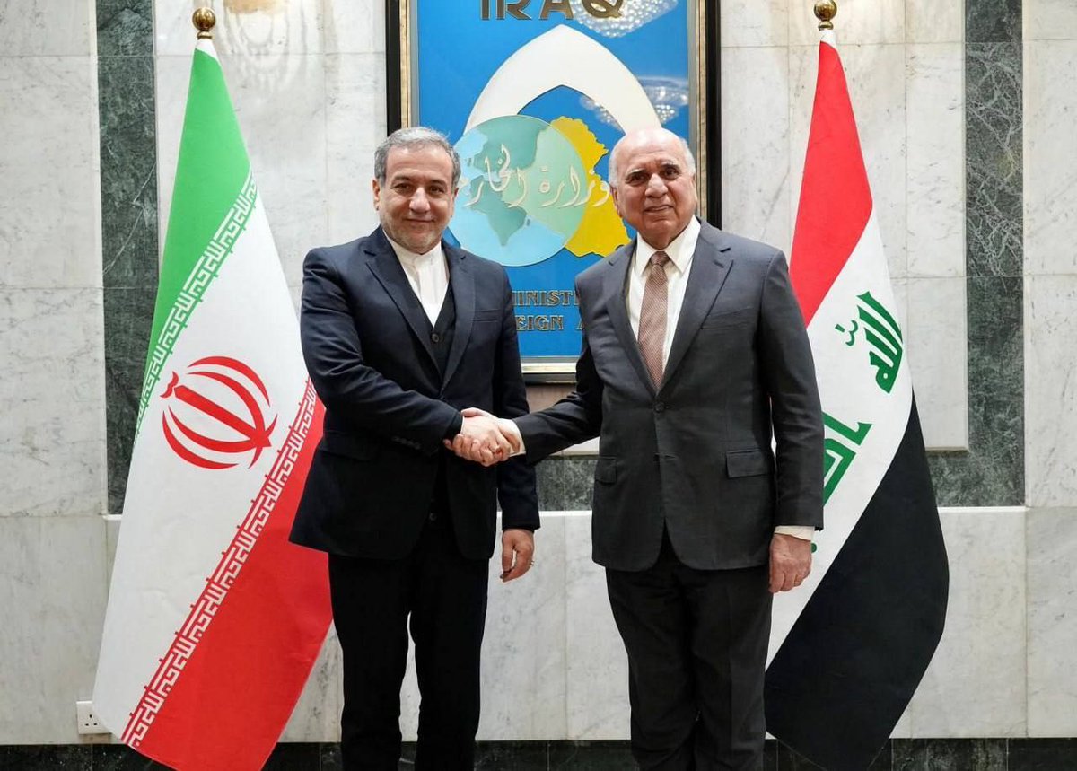 🇮🇷🇮🇶Meeting of foreign ministers of Iran and Iraq.