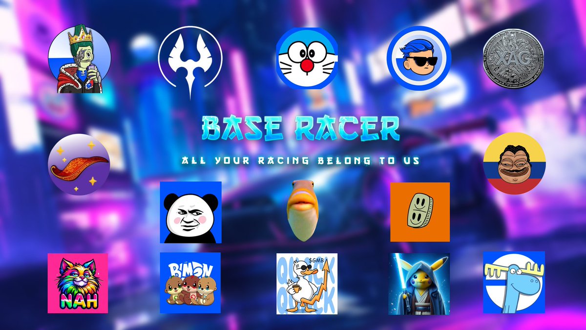 A HUGE welcome to Base City for the following teams!

Our new NFT launch is not far away, interested teams can contact myself or <a href="/AllYourBase_AYB/">All Your Base Are Belong To You</a> to join the racing! 

(more details in the AYB link at bottom of post)

<a href="/gen_rize/">GenRize</a> <a href="/baseddoraemon/">Based Doraemon</a> <a href="/BasedStBets/">BasedStreetBets</a> <a href="/XAG_Token/">$XAG - Silver on Base</a>
