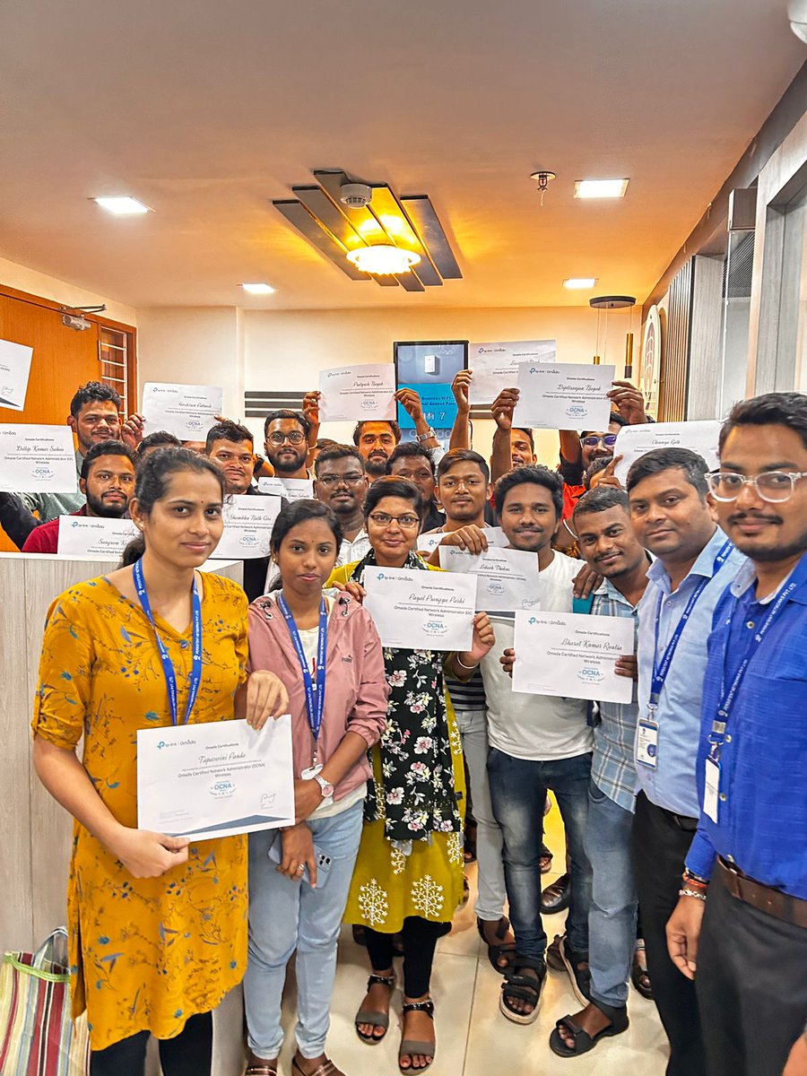 PERSISTENTNETW1's tweet image. We are thrilled to announce the successful completion of our Network Certification Program, a joint venture between Persistent Networks and TP-Link! 🌟

#PersistentNetworks #TPLINK #NetworkingCertification #ITTraining #CareerSuccess #ProfessionalGrowth
