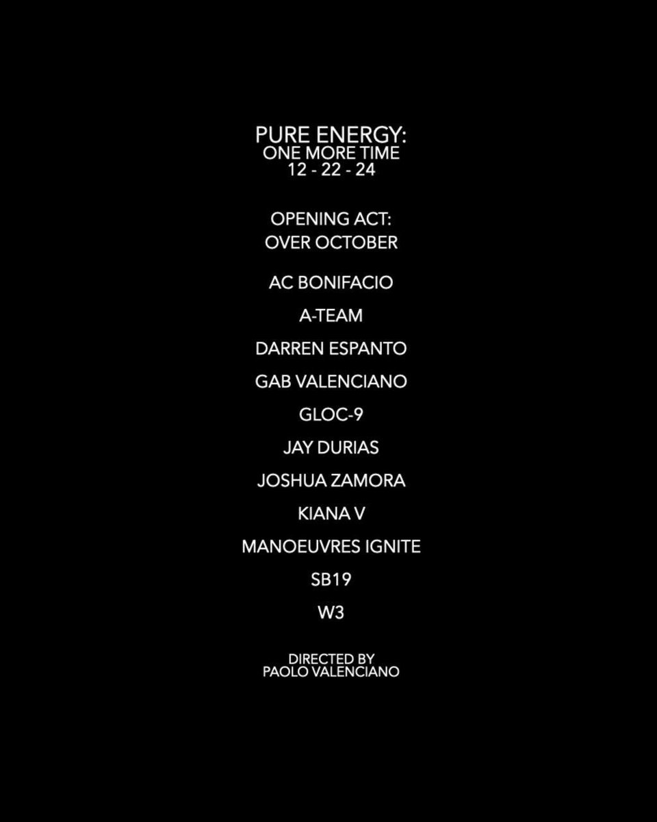 TheBigDome's tweet photo. 2 WEEKS TO GO 'til GARY V PURE ENERGY: One More Time Concert! 

Buy tickets at https://t.co/0jNiYBuPKc

PLATINUM ₱15,000
VIP ₱12,500
PATRON ₱10,000
LBA ₱6,000
LBB ₱5,000
UPPER BOX ₱2,000
GEN AD ₱750

#PureEnergyONEMORETIME #GaryVPureEnergy
#GaryValencianoatTheBigDome https://t.co/xuU8BZsuU6