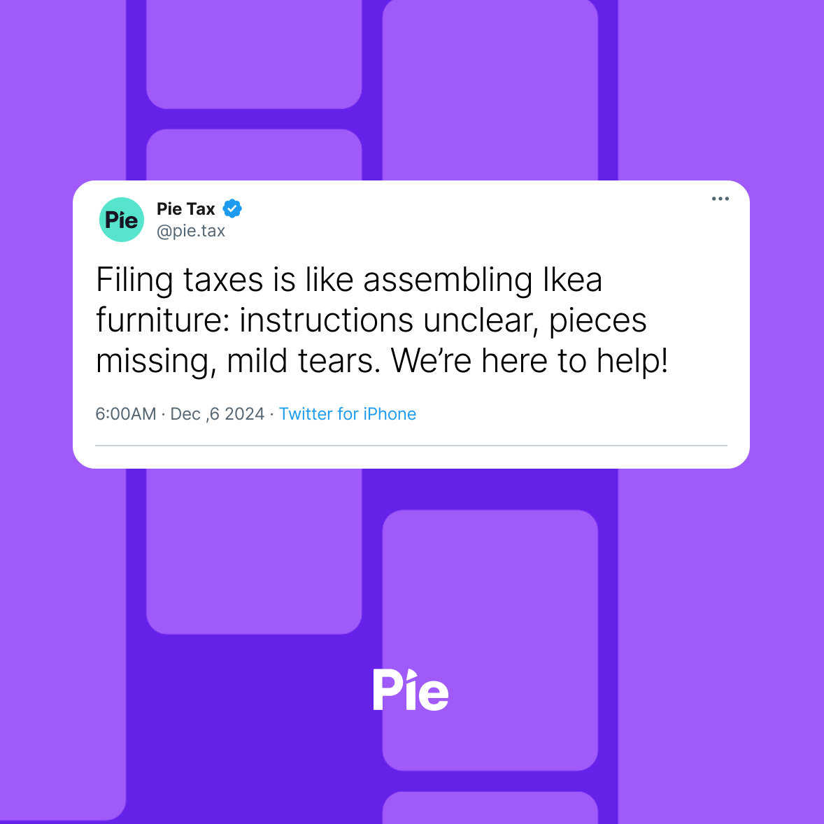 tax_pie's tweet image. Whether it’s missing receipts or confusing forms, we’re here to make sure your tax return doesn’t end in tears. #TaxMadeSimple #SelfAssessment