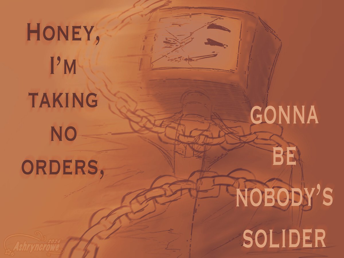 ashryncrowe's tweet image. nobody’s soldier 

#csmp #diansufanart