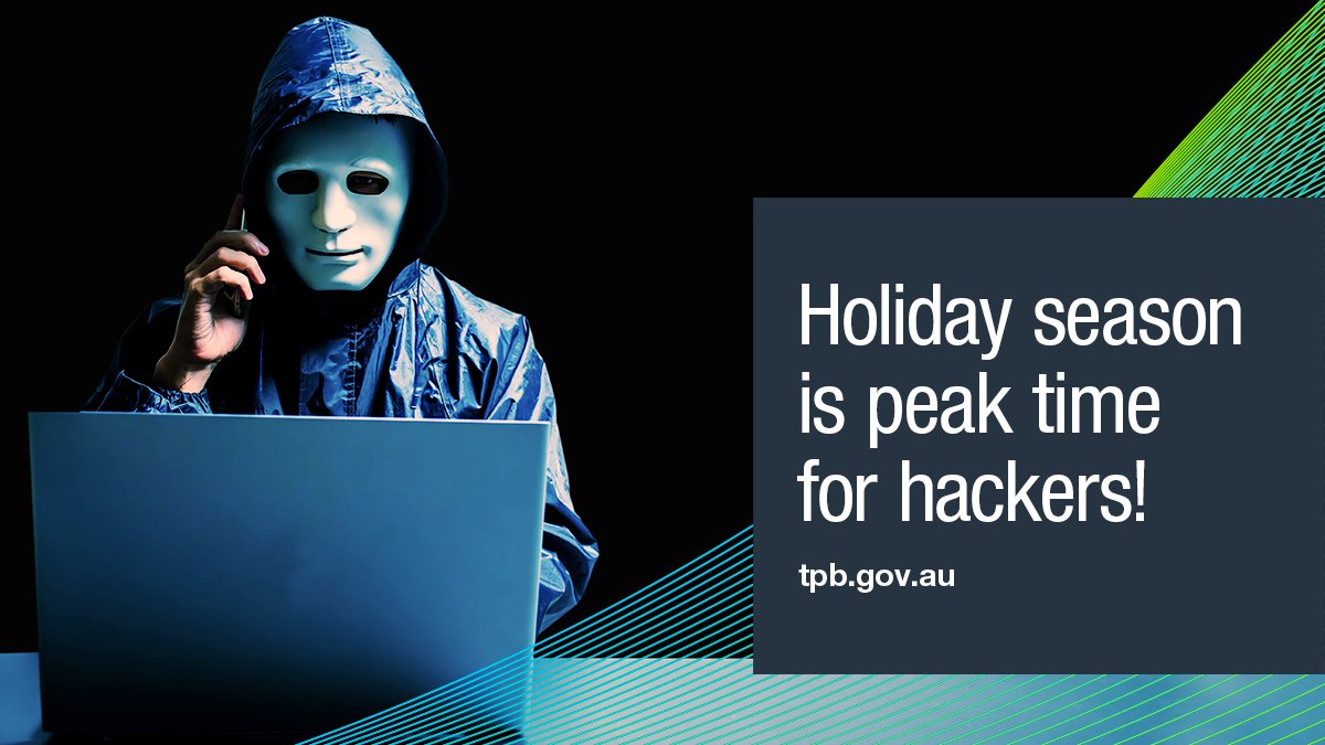 The holiday season is the perfect time for cyber criminals to attack your practice – they look for vulnerabilities in your computer software to gain unauthorised access and steal your and your clients’ information. Find out how to prevent this: ow.ly/8HN650Umc9s