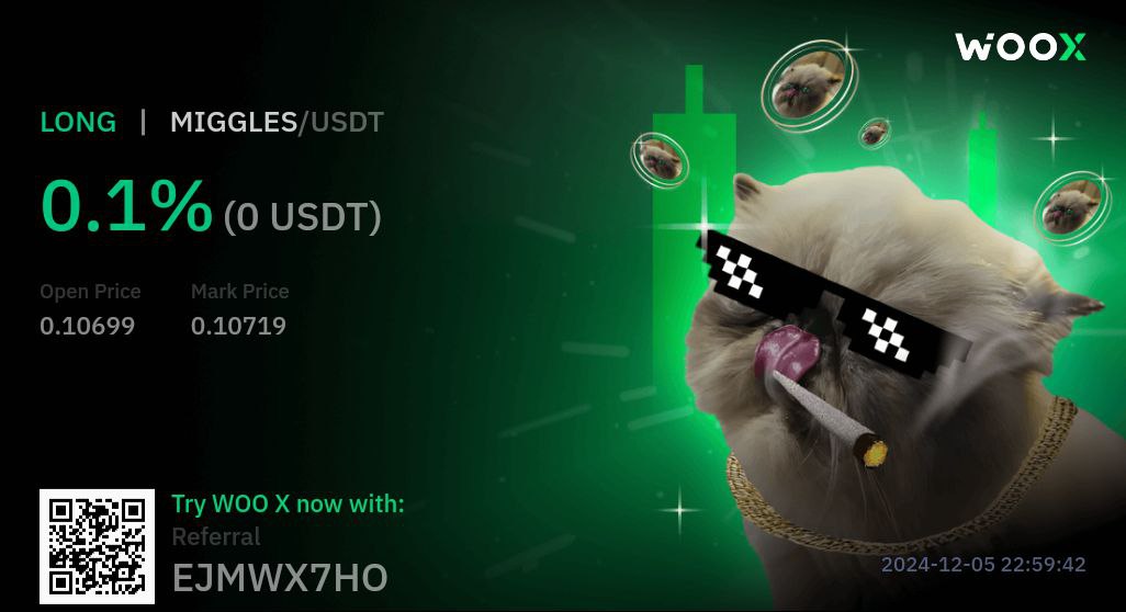 mjm9201's tweet photo. Yo bro, let's check out my PNL card 😉 
Cool, right? Join now on @_WOO_X and boom 🚀💥 

#WooX #MigglesArmy https://t.co/tIrbYAlBTk