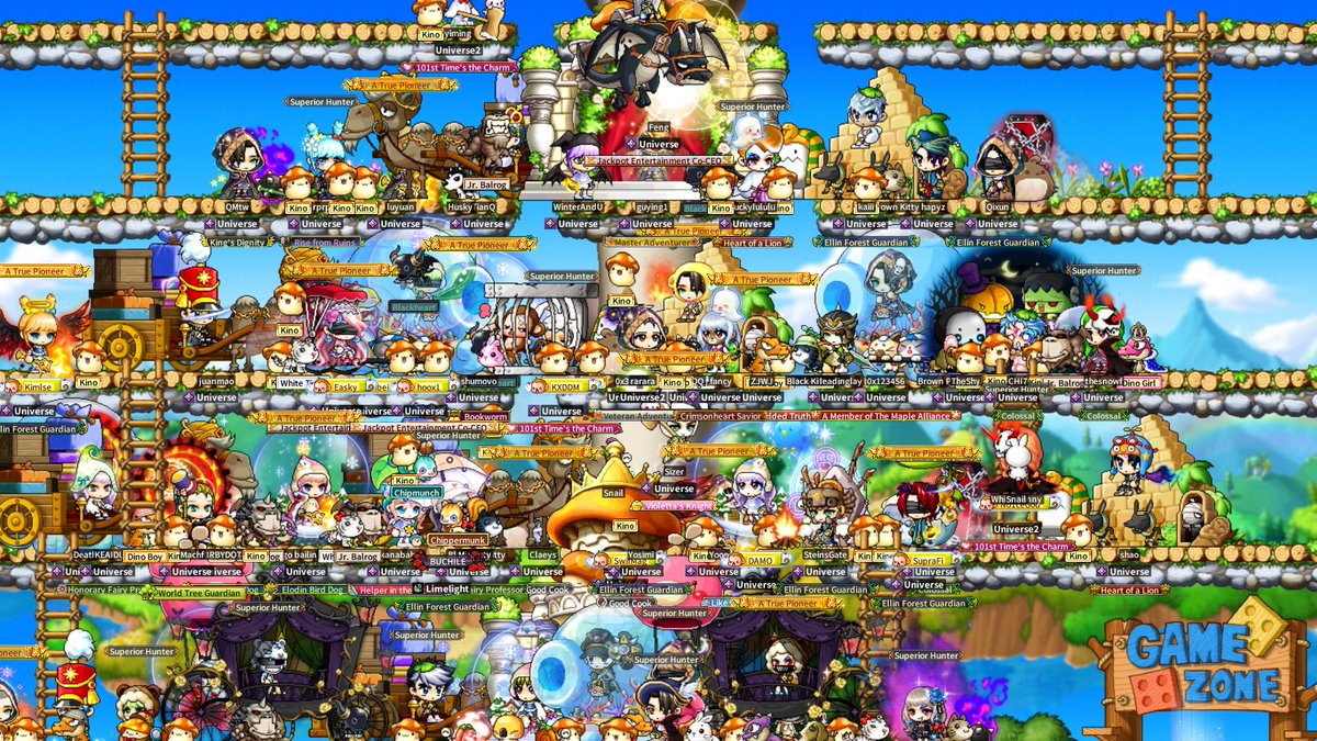 UniverseGuild's tweet photo. My Maplestory N Best Moment in the Epic Gallery!🍄
Of course it's the time of the reunion of Universe Gulid and Universe2 Gulid. How exciting it is🍄
@MaplestoryU #MapleStoryUniverse #msutogether https://t.co/gpUhQfhUJ8
