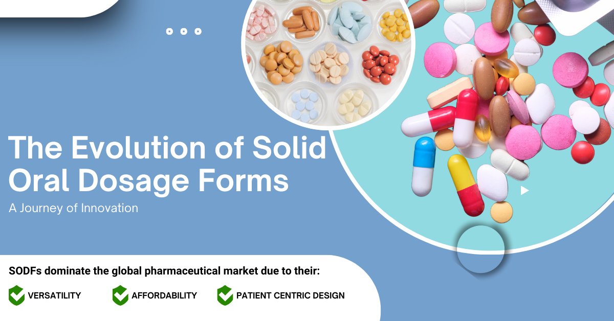 The Evolution of Solid Oral Dosage Forms: A Journey of Innovation

·  Solid Oral Dosage Forms (SODFs) are the backbone of modern medicine, offering convenience, stability, and patient compliance. But how did we get here? Let’s explore their fascinating evolution. 🧵

·  Ancient