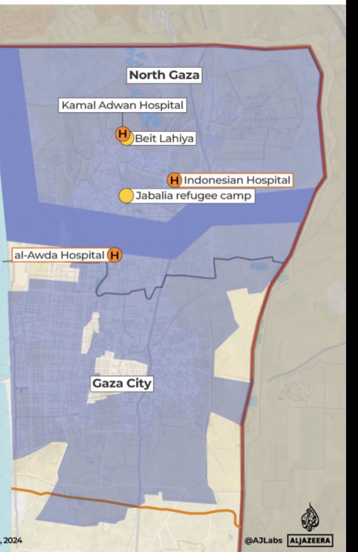 🚨BREAKING: Israeli forces have stormed Kamal Adwan Hospital, arrested civilians, and ordered staff and patients to evacuate on foot to the west of Gaza City, medical sources in northern Gaza tell Drop Site News.

Israeli tanks are completely surrounding Kamal Adwan Hospital—one