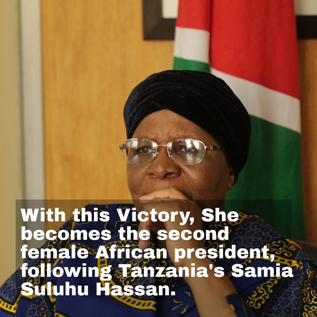 zubanetwork's tweet image. From Parliament to Presidency: Netumbo Nandi-Ndaitwah Takes The Helm and Breaks New Ground in Namibia
#breakingbarriers #Historicleadership #Womeninpower