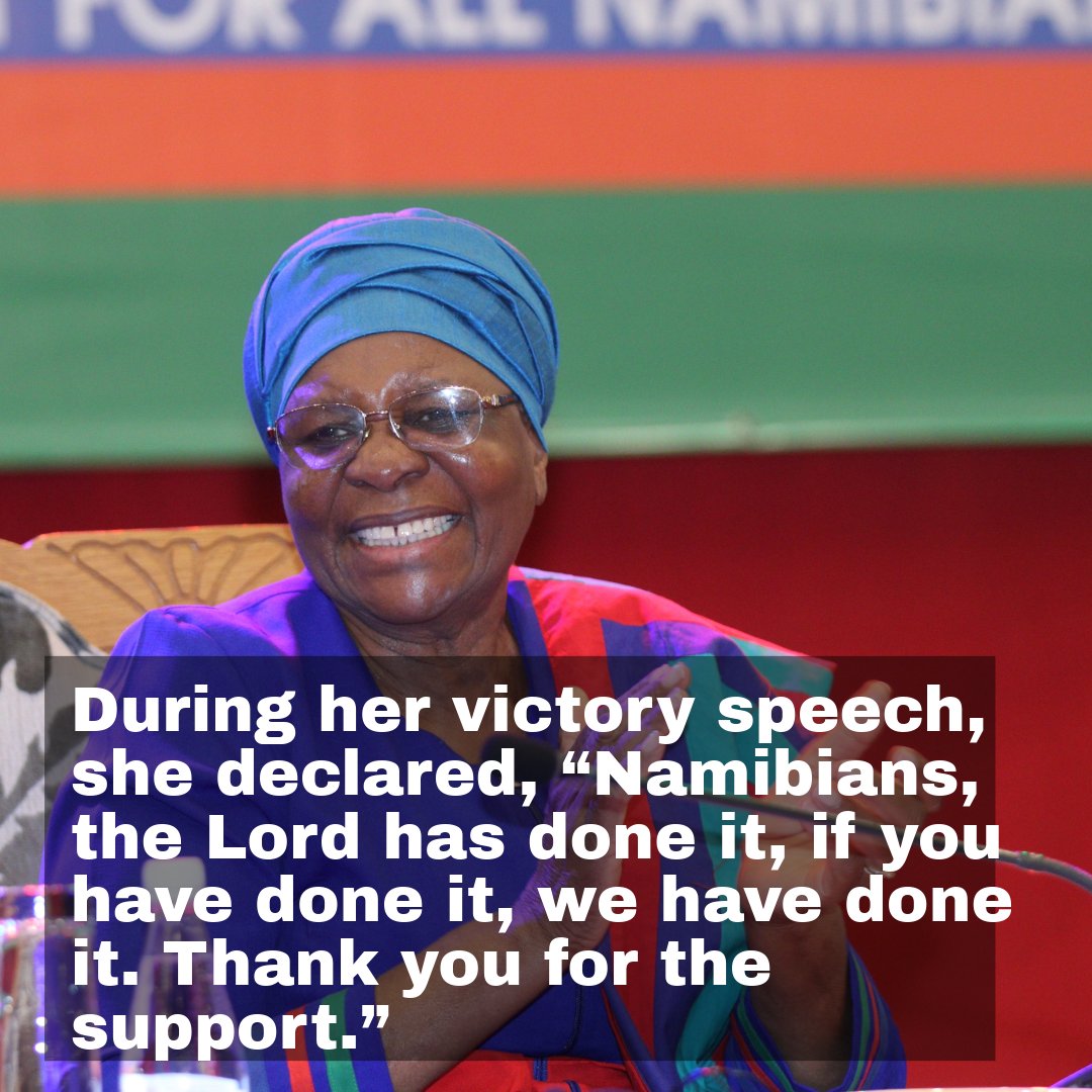 zubanetwork's tweet image. From Parliament to Presidency: Netumbo Nandi-Ndaitwah Takes The Helm and Breaks New Ground in Namibia
#breakingbarriers #Historicleadership #Womeninpower