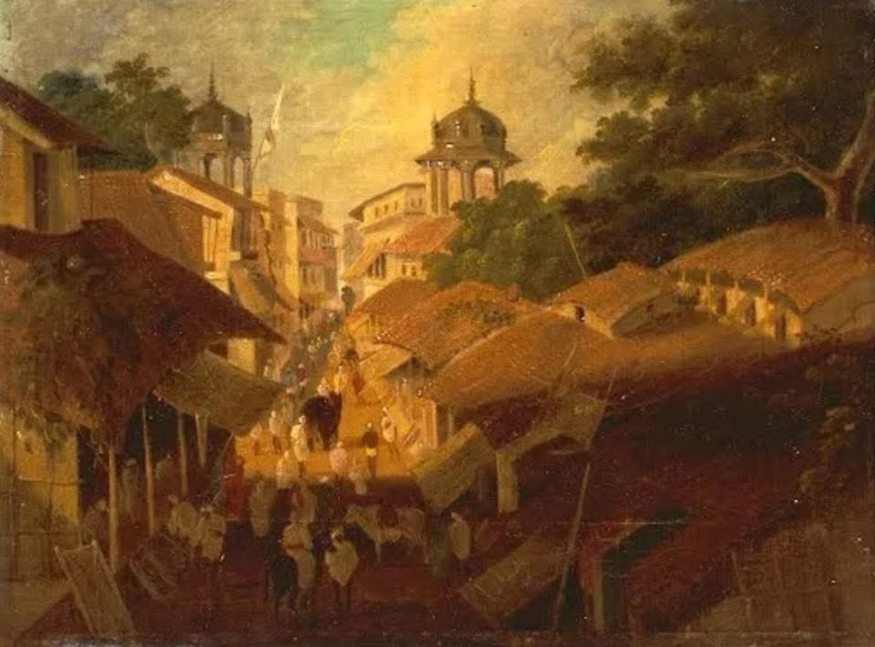 LMHOBOfficial's tweet photo. Streets of Patna, as painted by Sir Charles Doyly-1825. Oil on Canvas
#Patna #Bihar #Azimabad #Patliputra https://t.co/J6nI6ZwiJp