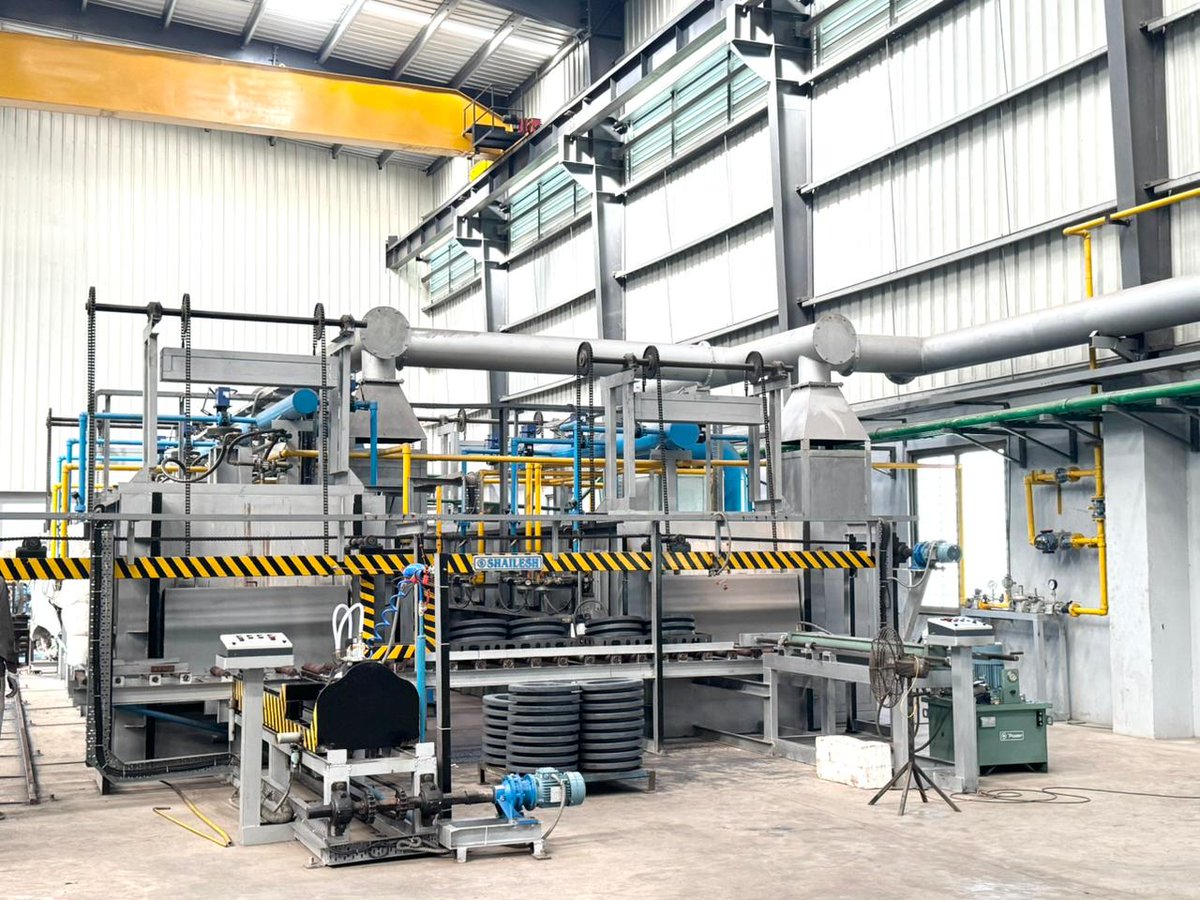 Tirupatiforge's tweet photo. We are thrilled to announce the installation of our new in-house heat treatment facility, a significant milestone in our commitment to delivering the highest quality products and services to our clients.
#tirupatiforge #forging #HeatTreatment #SCADAsystem #innovation https://t.co/vcjhoNuv7Q