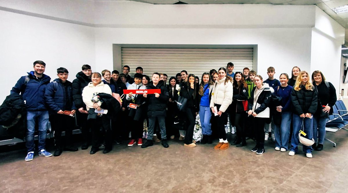 Ponteland MFL (@ponthighmfl) on Twitter photo And we’re off! Passports in hand and ready for departure. Berlin, here we come! 🇩🇪✈️<a href="/PontHigh/">Ponteland High</a> <a href="/PeleTrust/">Pele Trust</a> And we’re off! Passports in hand and ready for departure. Berlin, here we come! 🇩🇪✈️<a href="/PontHigh/">Ponteland High</a> <a href="/PeleTrust/">Pele Trust</a>
