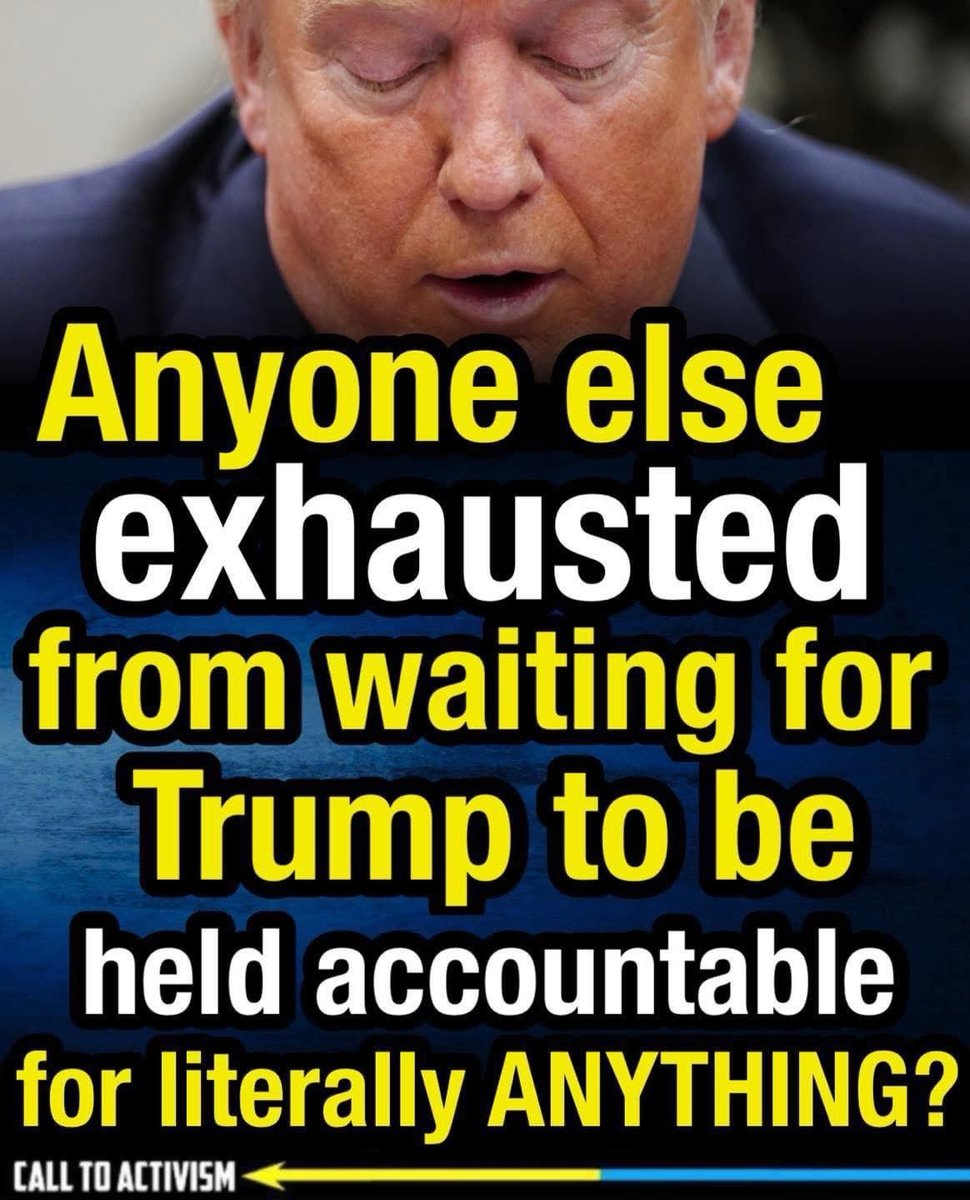 On a scale of 0 to 10, do you think that Trump will ever be held accountable for anything? 🙄🤨🤔