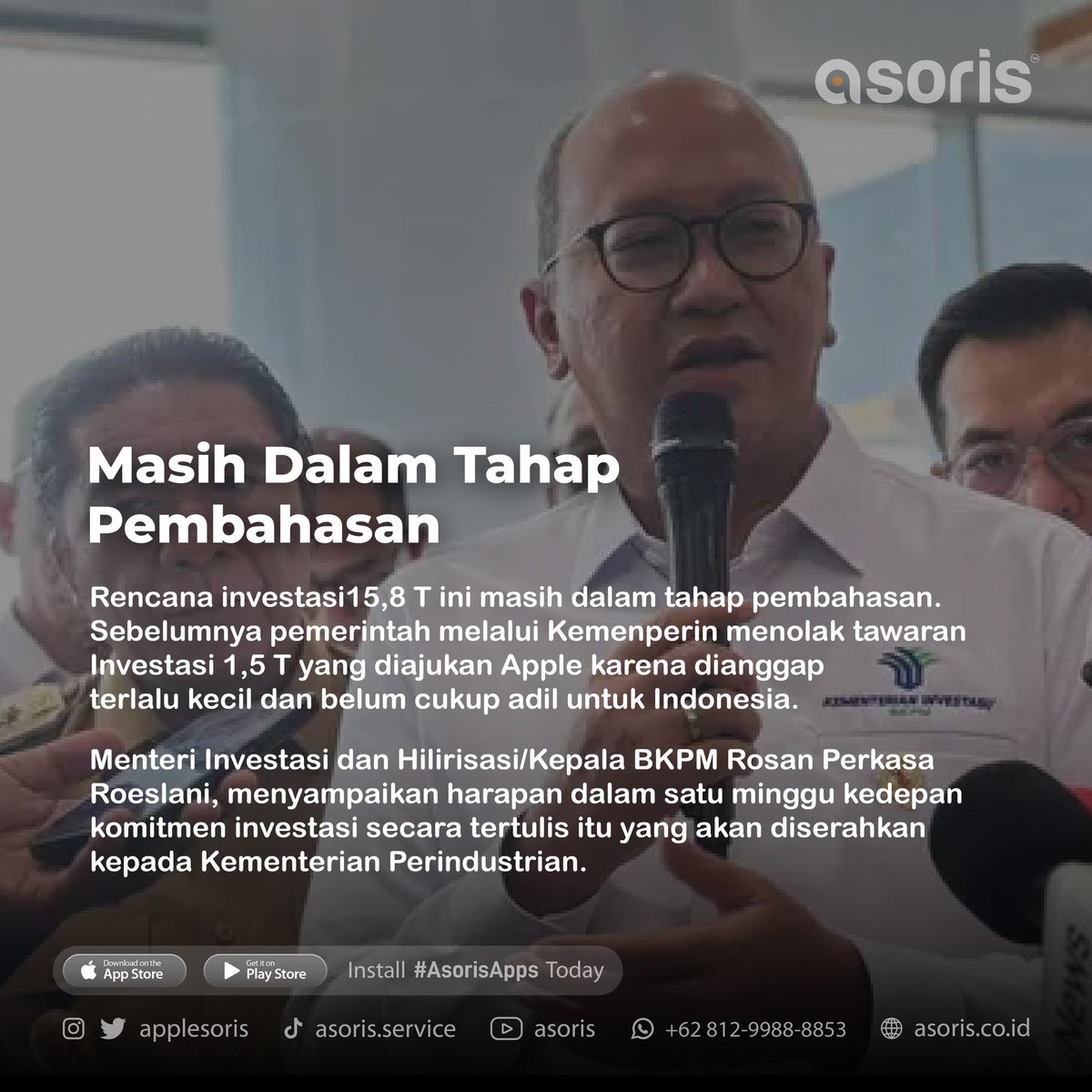 asoris_service's tweet photo. Menurut kamu gimana ? 🤗

#tranding https://t.co/kYbYI4EXKg